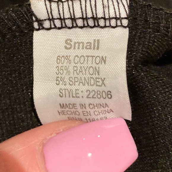 Poof Couture Black Peplum Dress - Picture 4 of 4